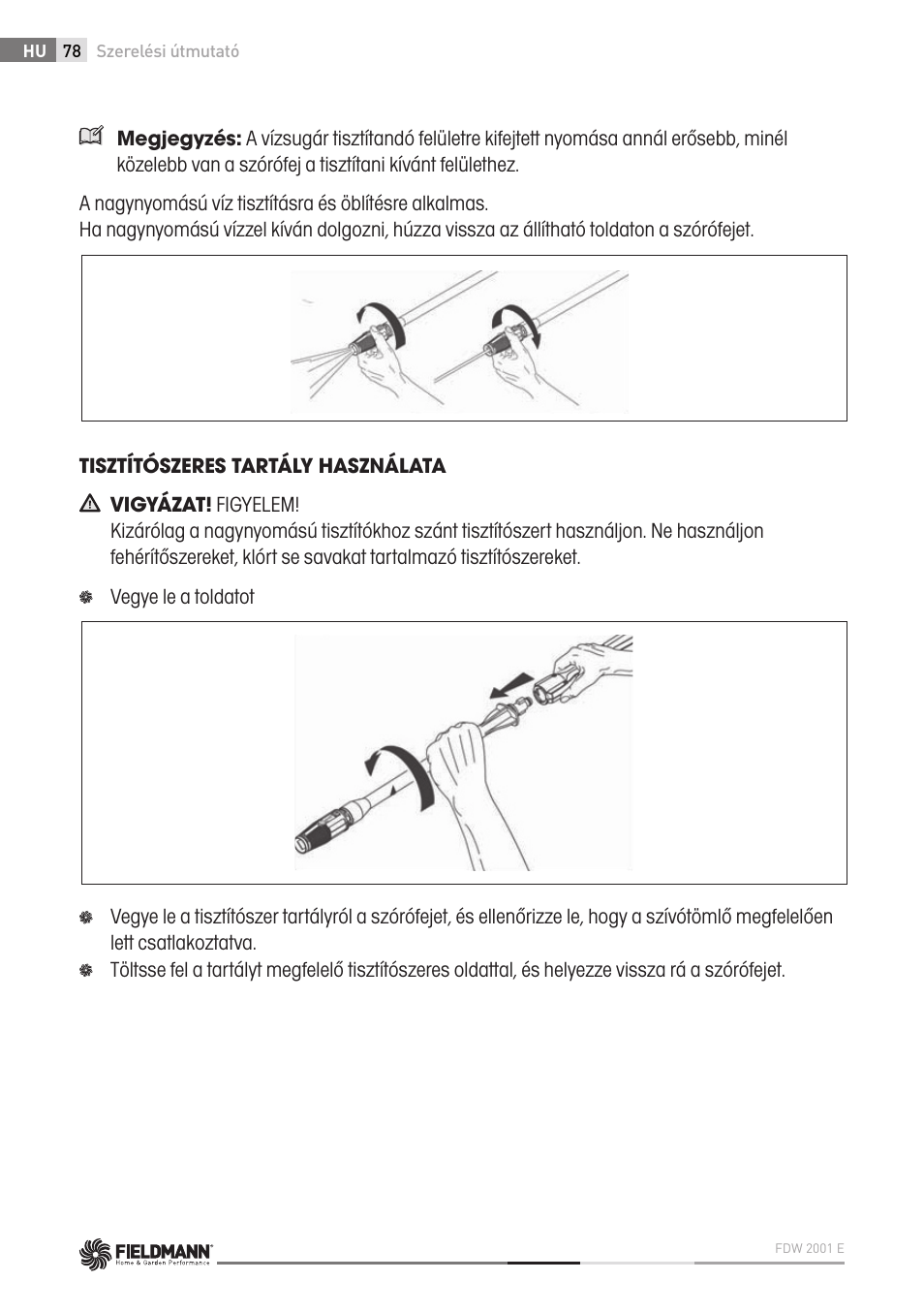 Fieldmann FDW 2001-E User Manual | Page 78 / 302