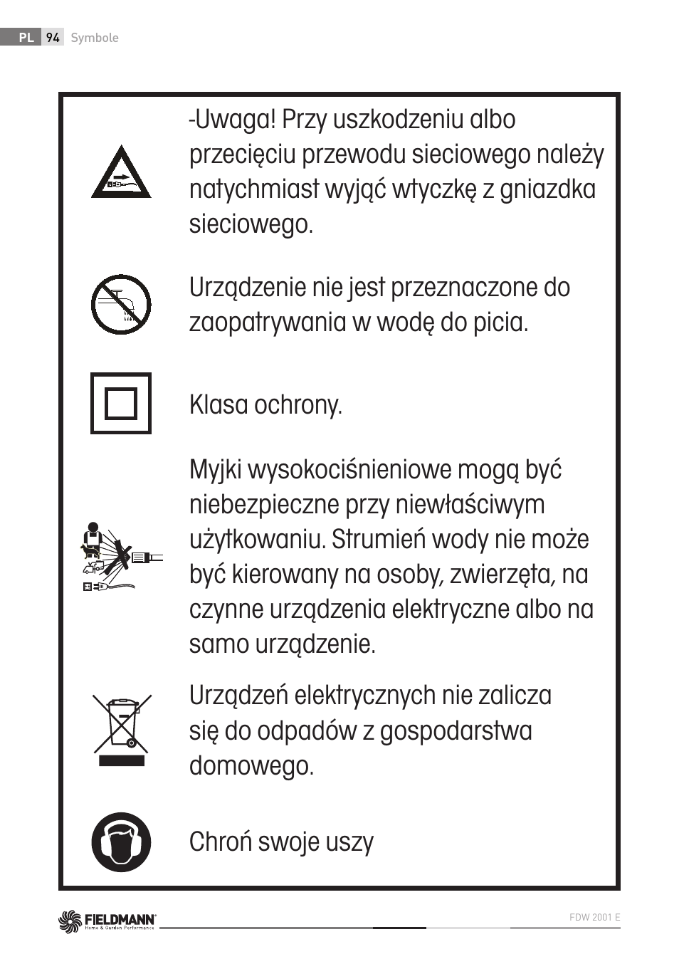 Fieldmann FDW 2001-E User Manual | Page 94 / 302