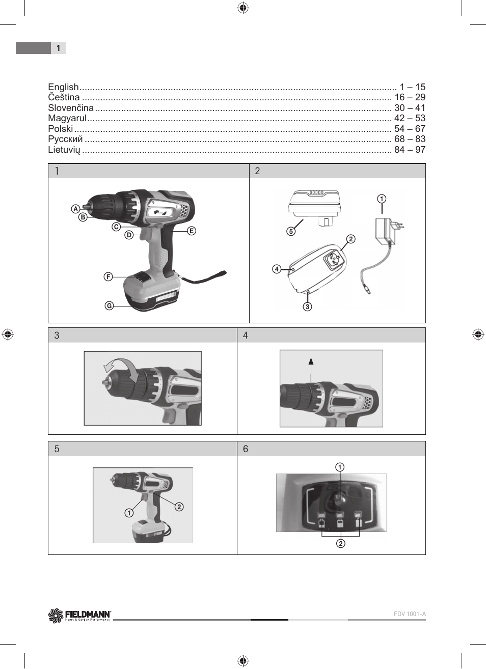 Fieldmann FDV 1001-A User Manual | Page 2 / 100