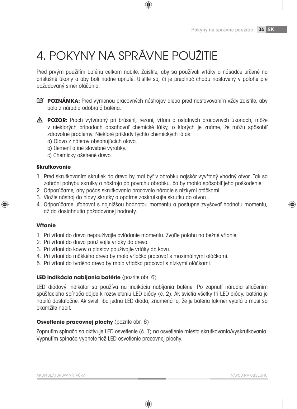Pokyny na správne použitie | Fieldmann FDV 1001-A User Manual | Page 35 / 100
