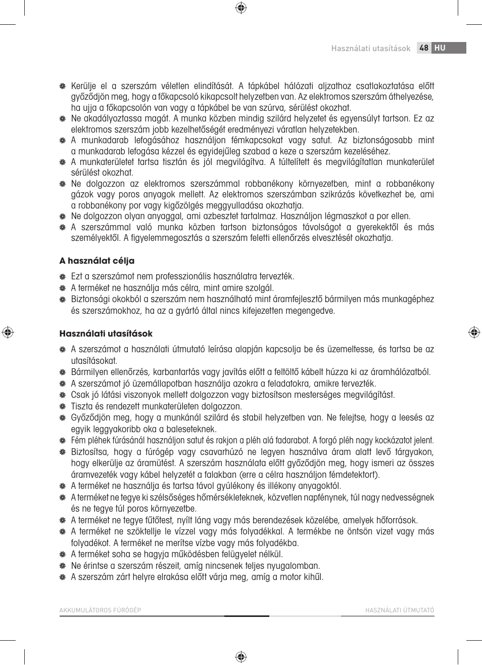Fieldmann FDV 1001-A User Manual | Page 49 / 100