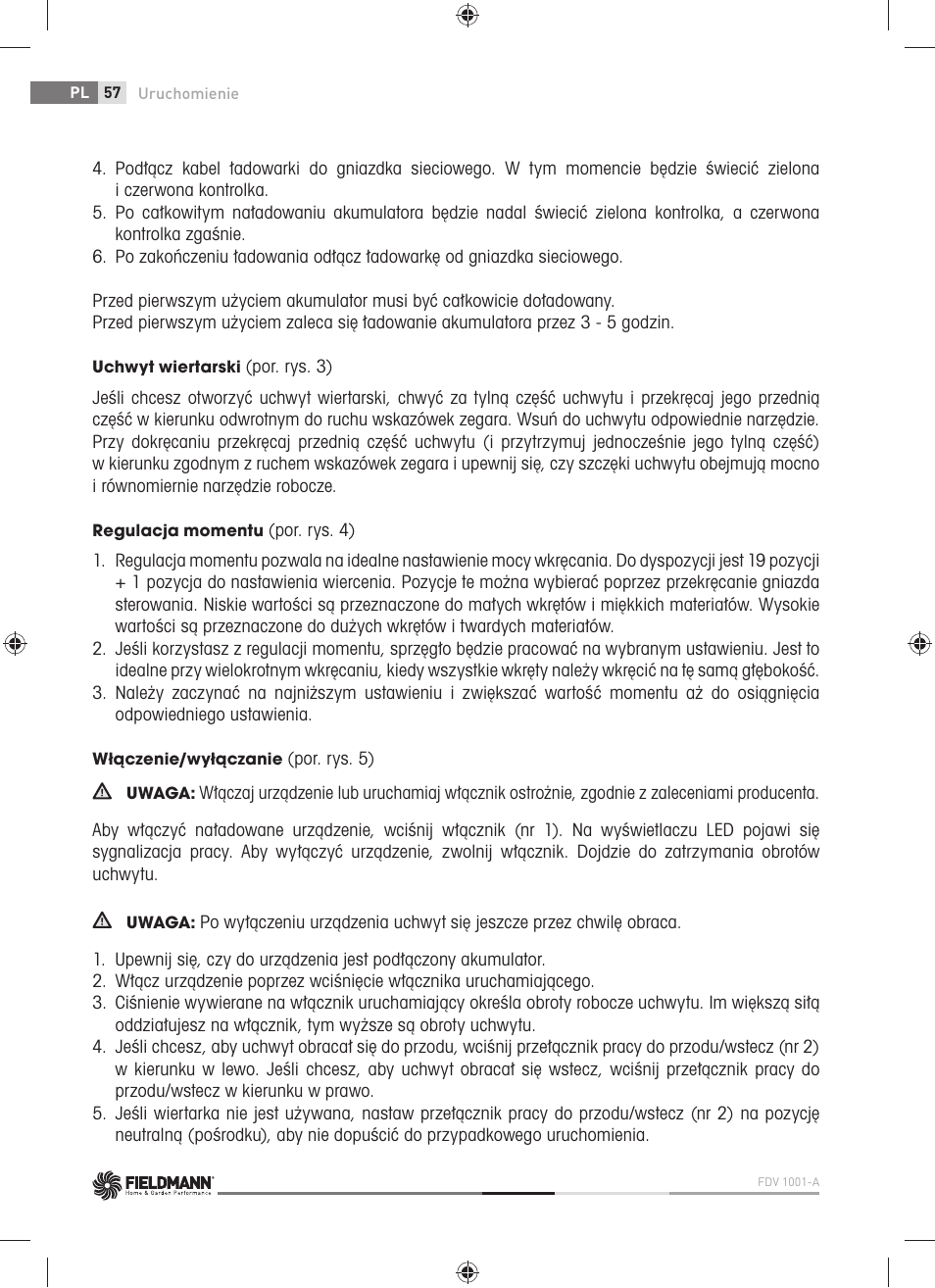 Fieldmann FDV 1001-A User Manual | Page 58 / 100