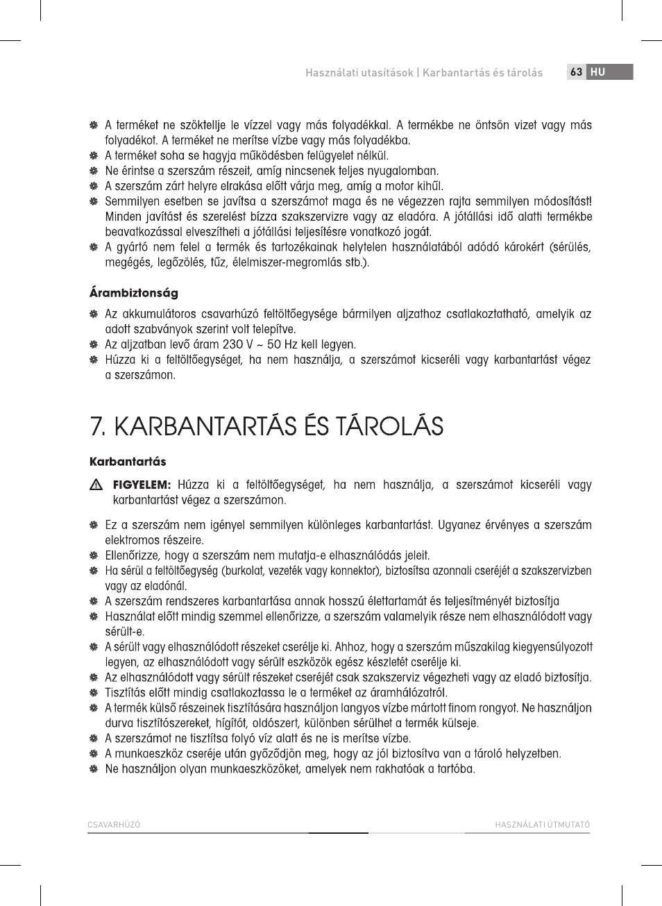 Fieldmann FDS 1012-A User Manual | Page 63 / 102
