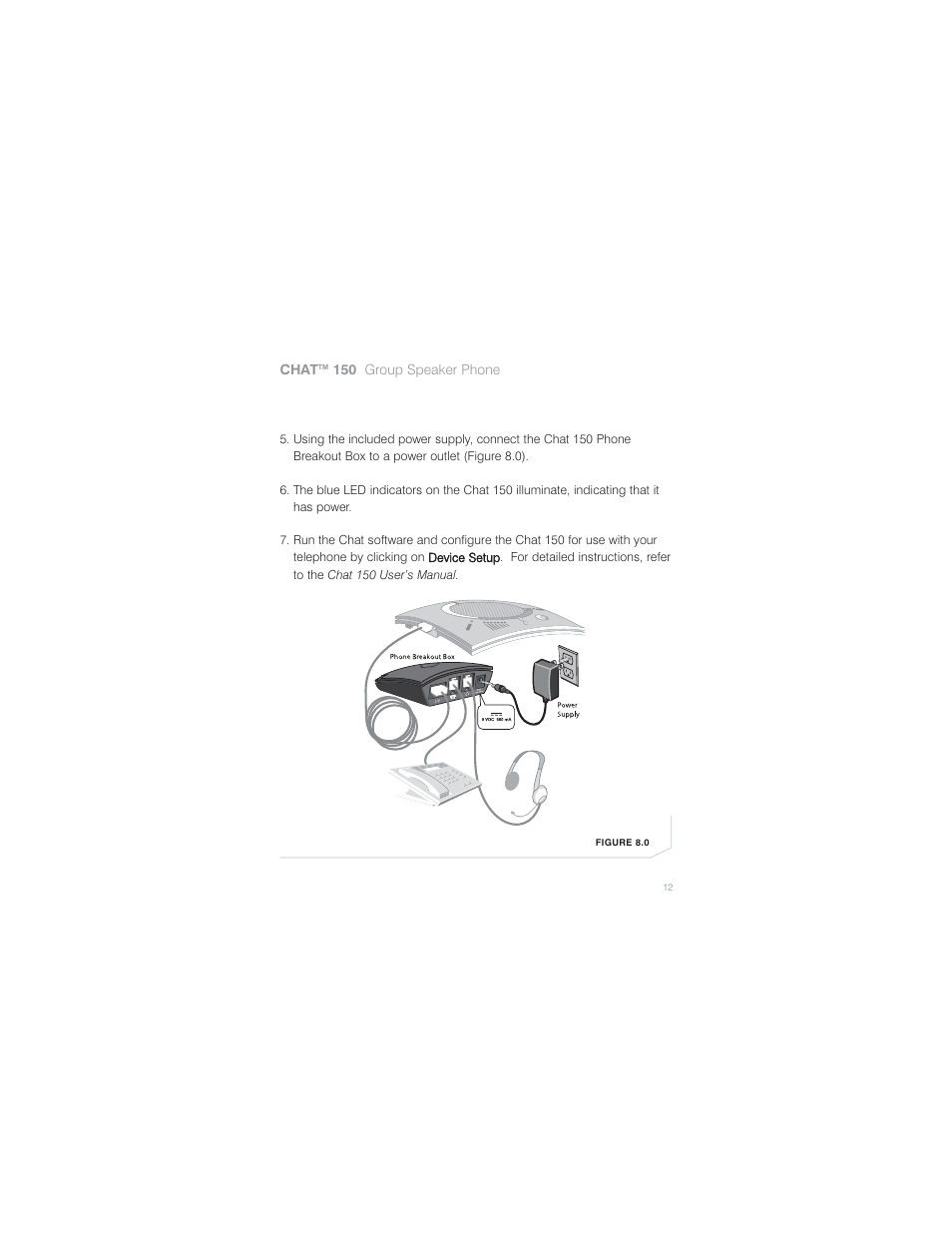 ClearOne comm CHATTM 150 User Manual | Page 14 / 22