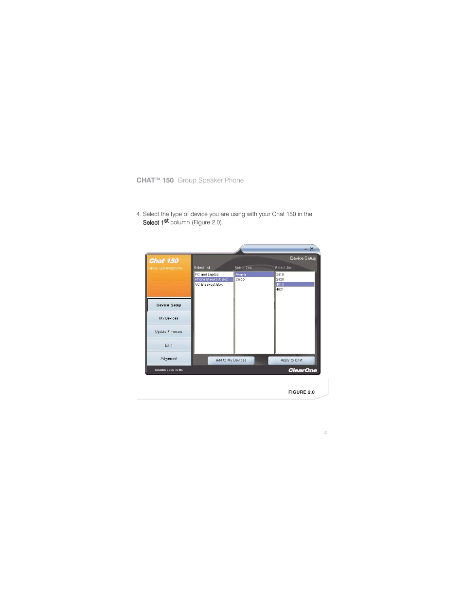 ClearOne comm CHATTM 150 User Manual | Page 6 / 22