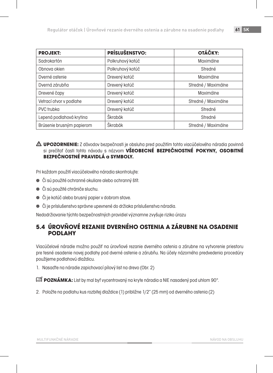 Fieldmann FDB 2005-E User Manual | Page 61 / 138