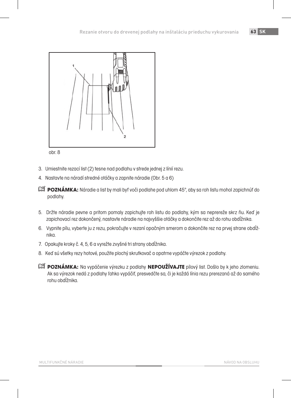 Fieldmann FDB 2005-E User Manual | Page 63 / 138