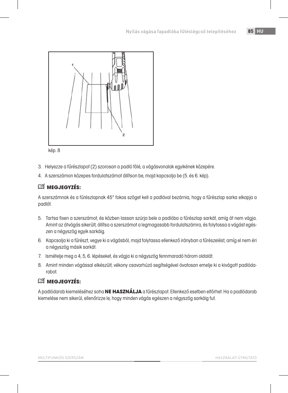 Fieldmann FDB 2005-E User Manual | Page 85 / 138