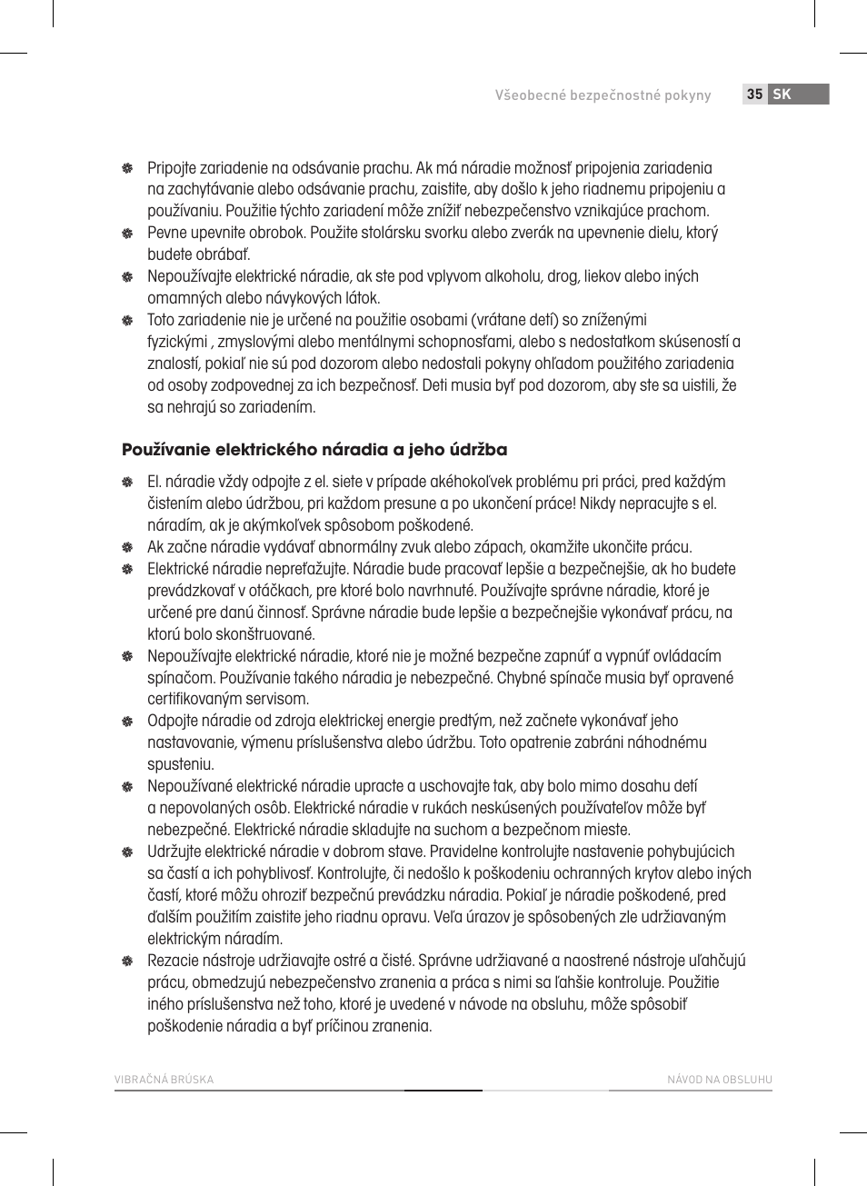 Fieldmann FDB 2004-E User Manual | Page 35 / 82