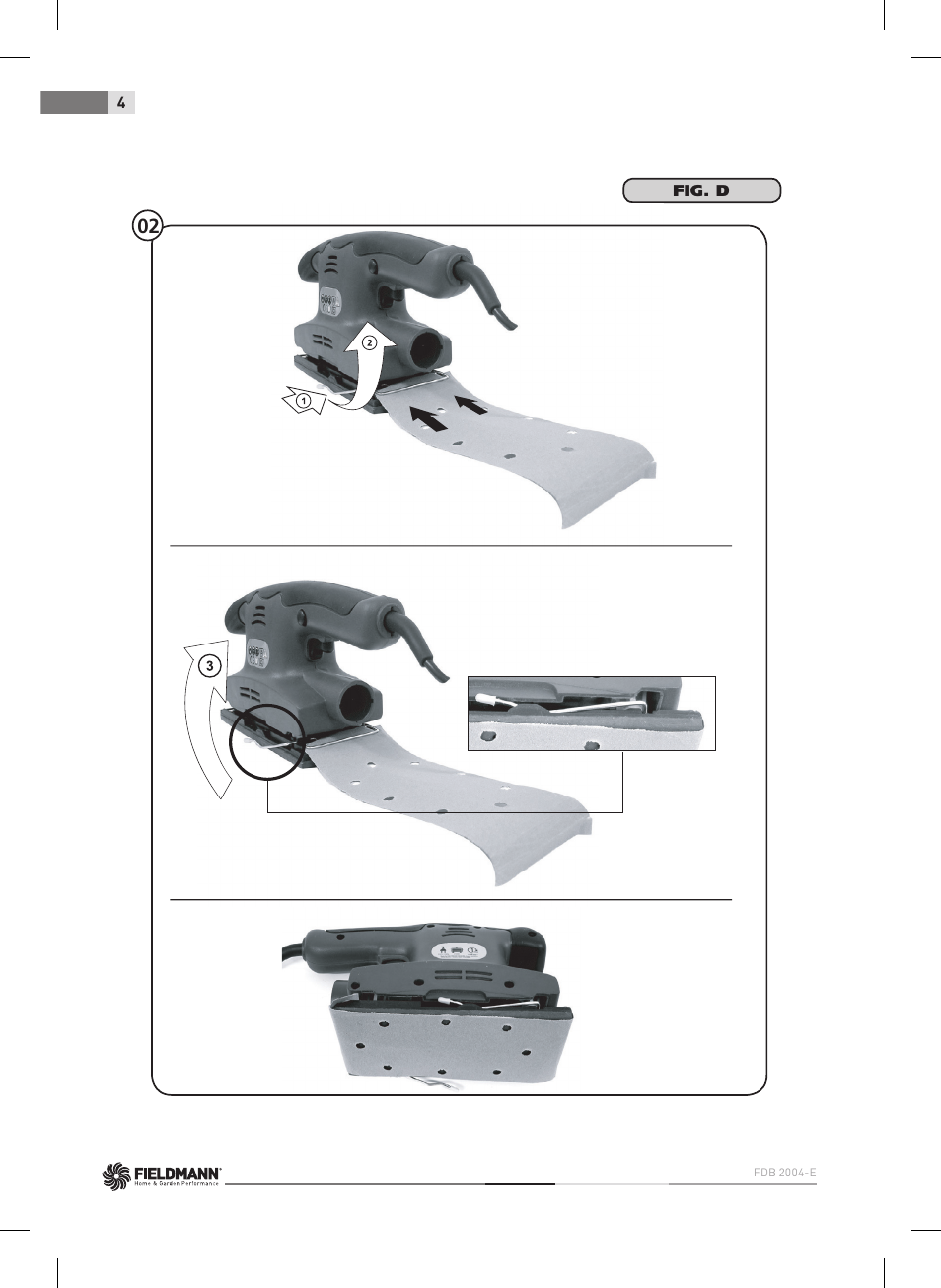 Fig. d | Fieldmann FDB 2004-E User Manual | Page 4 / 82