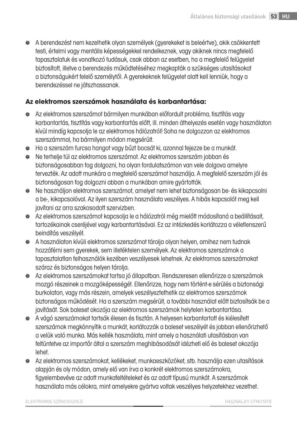 Fieldmann FDB 2002-E User Manual | Page 53 / 96