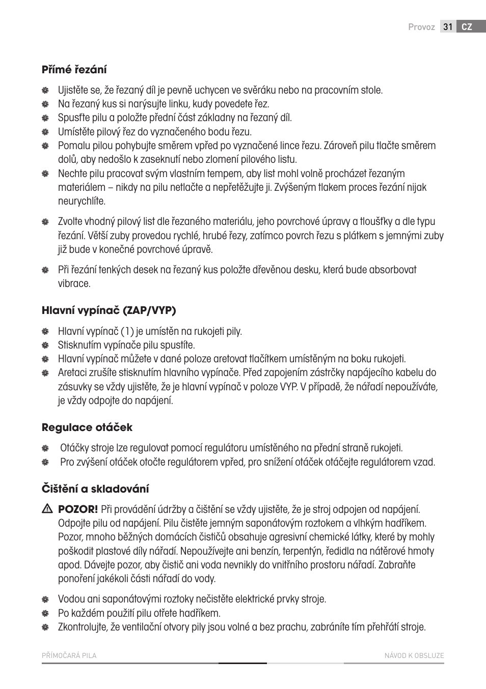 Fieldmann FDP 2002-E User Manual | Page 31 / 102