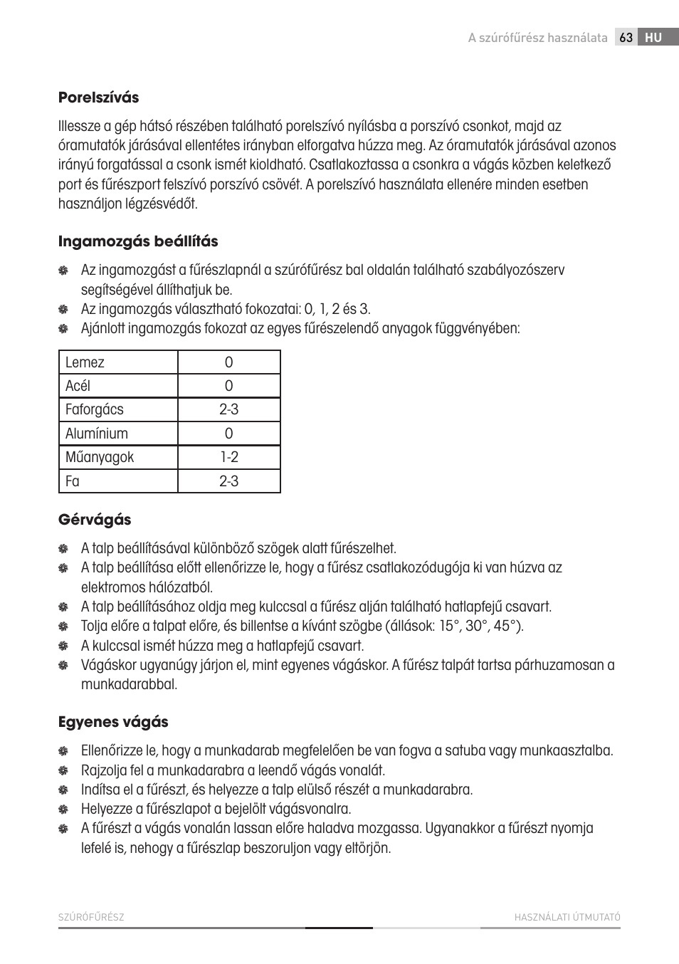 Fieldmann FDP 2002-E User Manual | Page 63 / 102