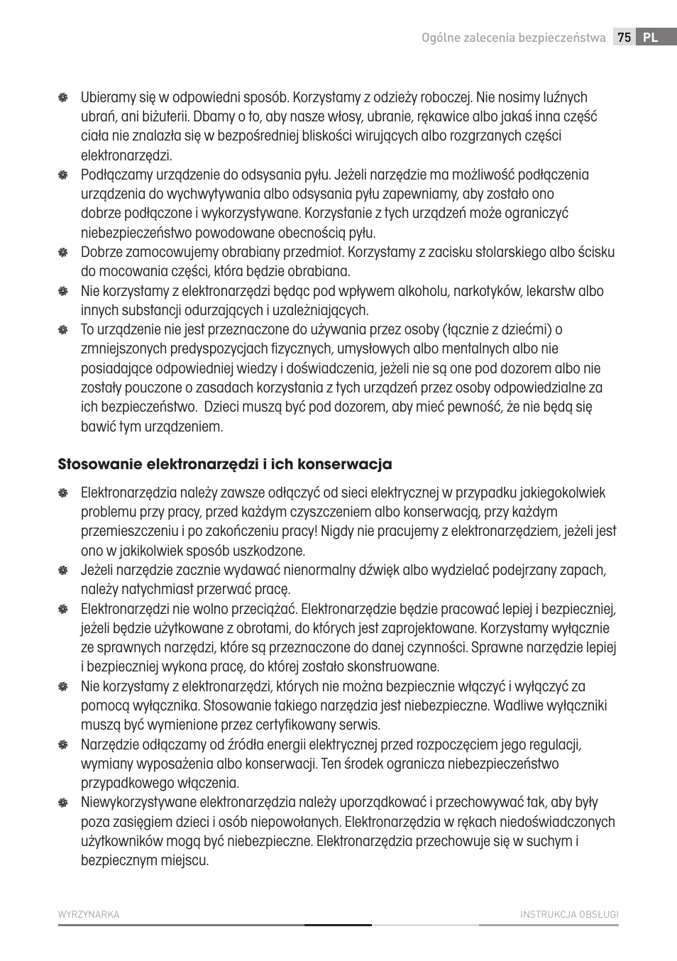 Fieldmann FDP 2002-E User Manual | Page 75 / 102