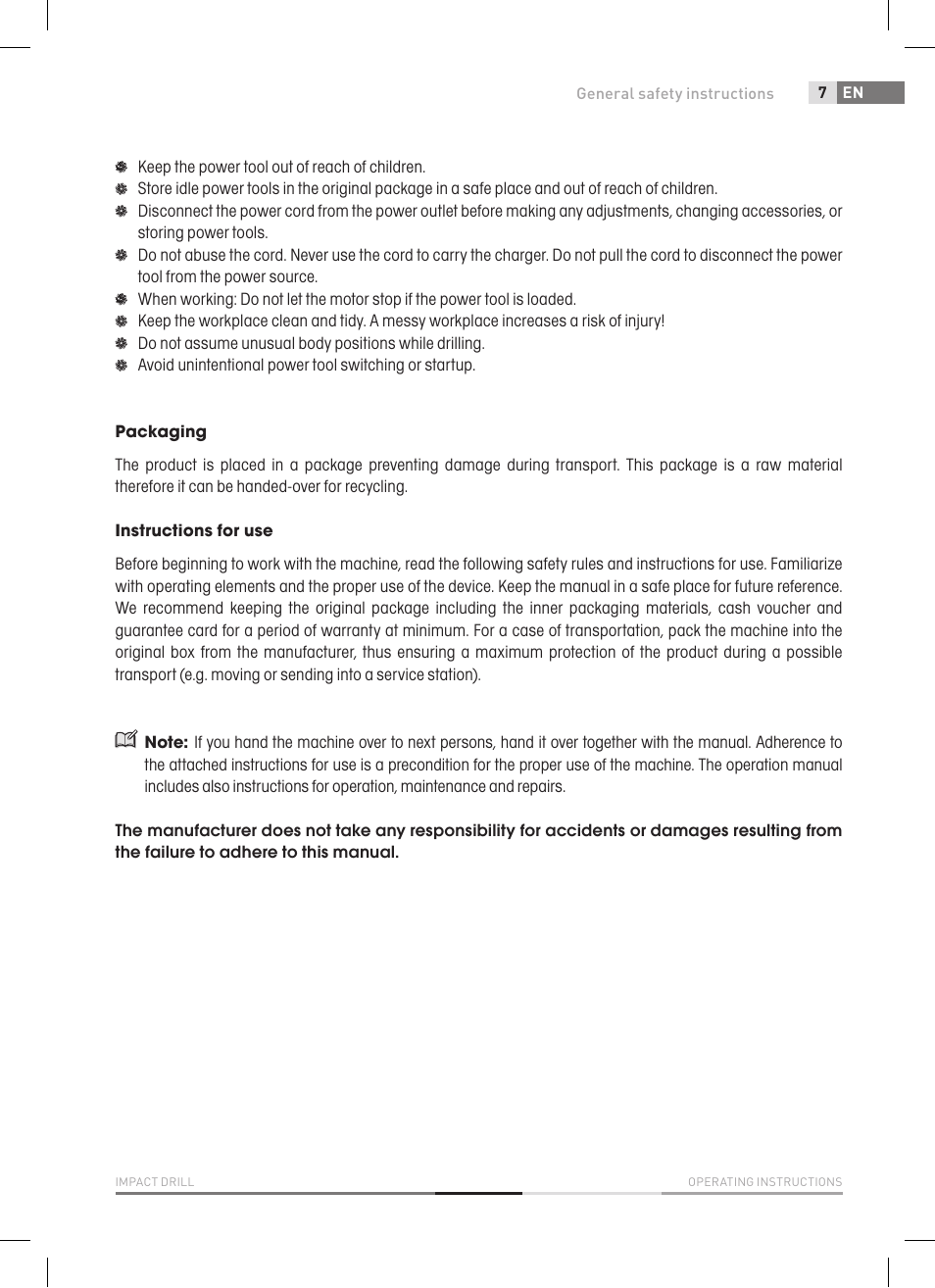 Fieldmann FDV 2003-E User Manual | Page 7 / 64