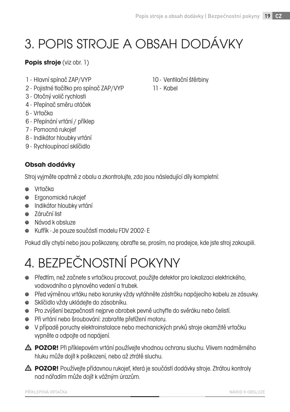 Fieldmann FDV 2002-E User Manual | Page 19 / 64