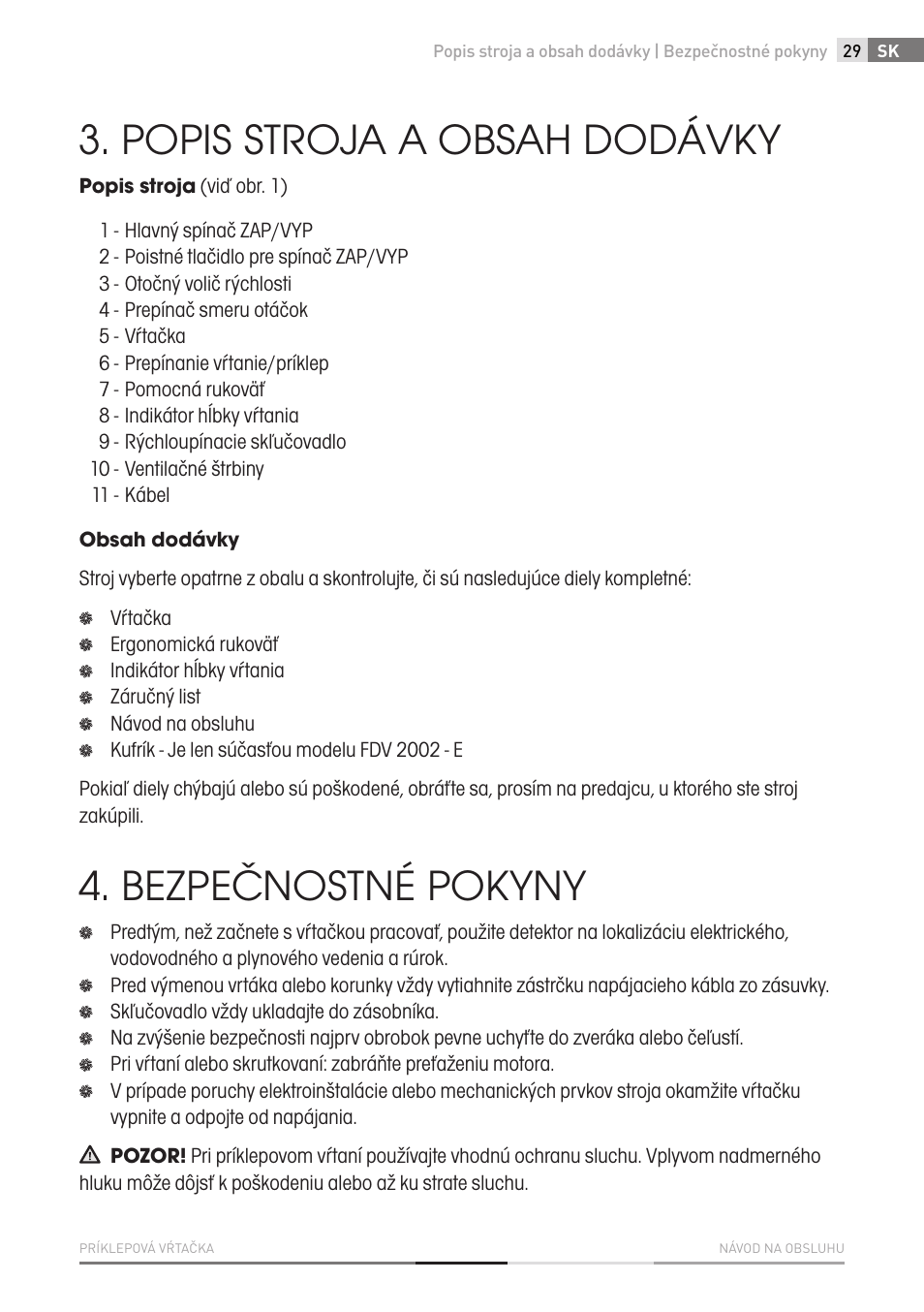 Fieldmann FDV 2002-E User Manual | Page 29 / 64