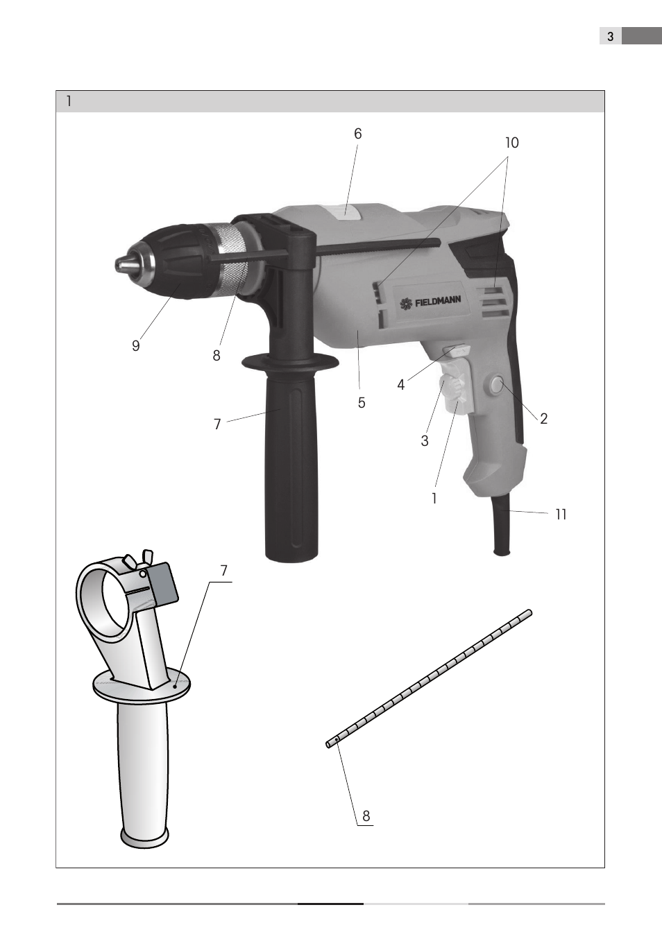 Fieldmann FDV 2002-E User Manual | Page 3 / 64