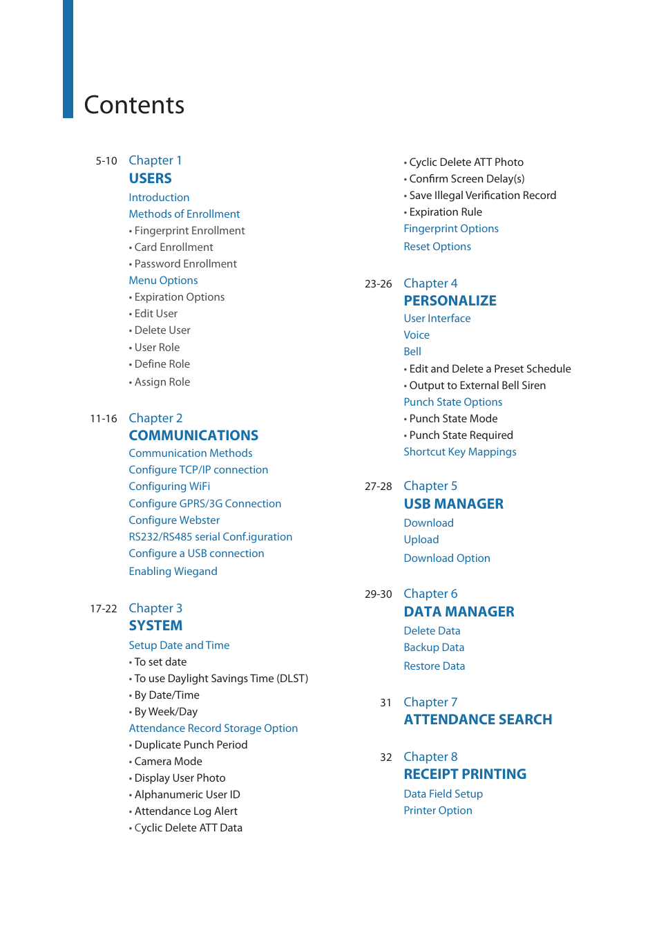 FingerTec FMM-100 User Manual | Page 3 / 38