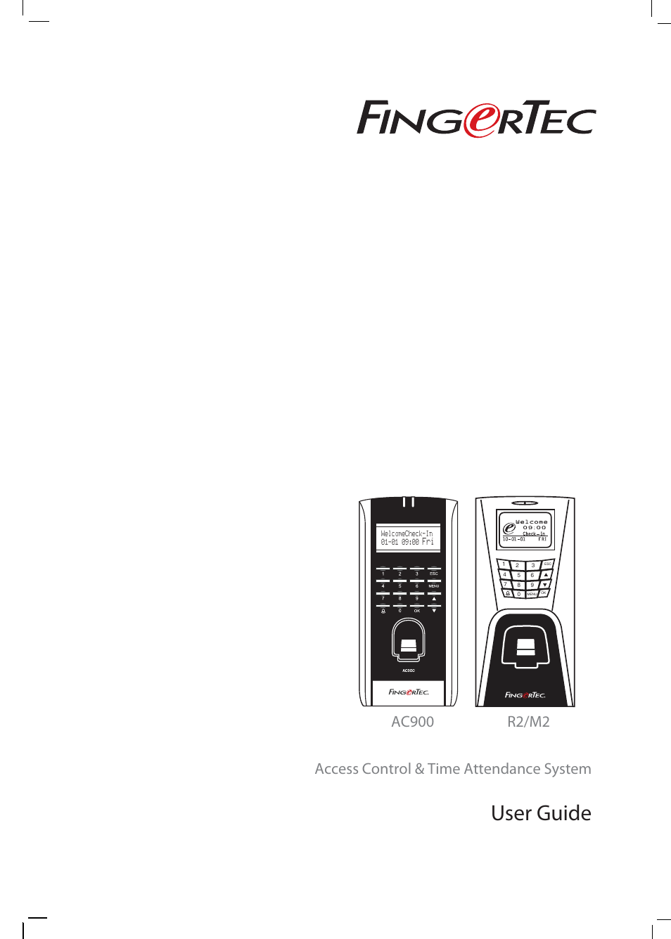 FingerTec R2 Manual User Manual | 38 pages