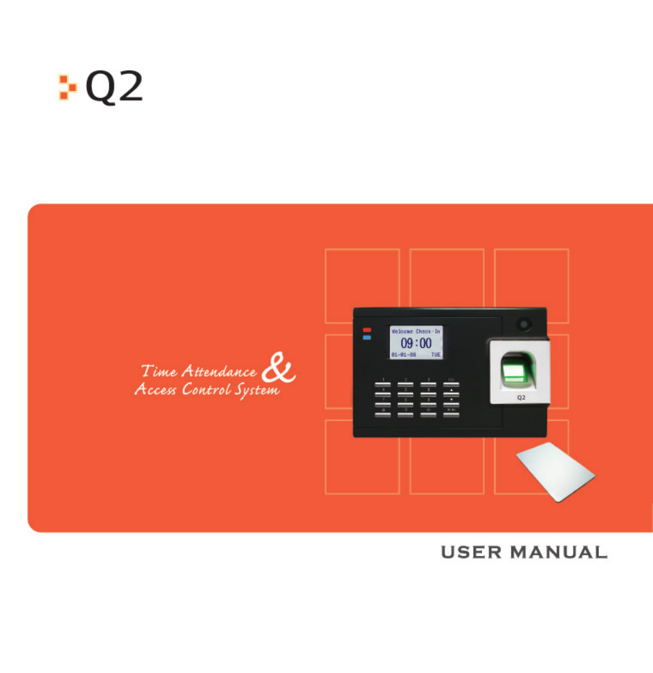 FingerTec Q2 User Manual | 49 pages