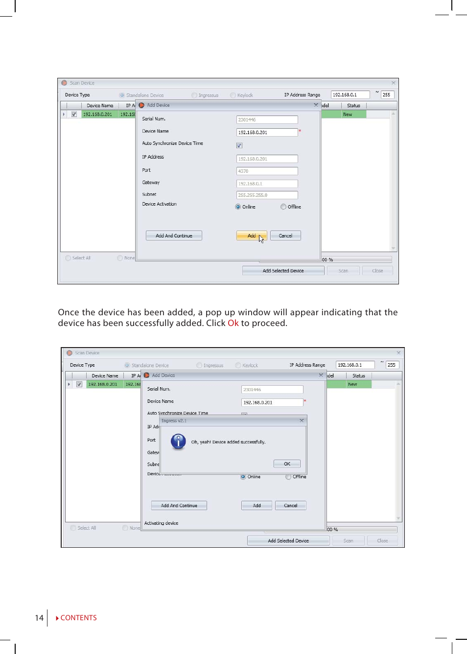 FingerTec H2i Manual User Manual | Page 14 / 24