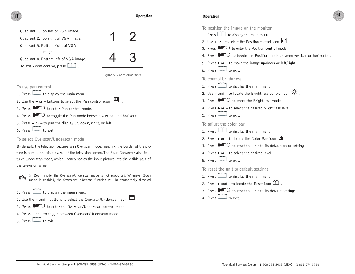 ClearOne comm Scan Converter User Manual | Page 6 / 9