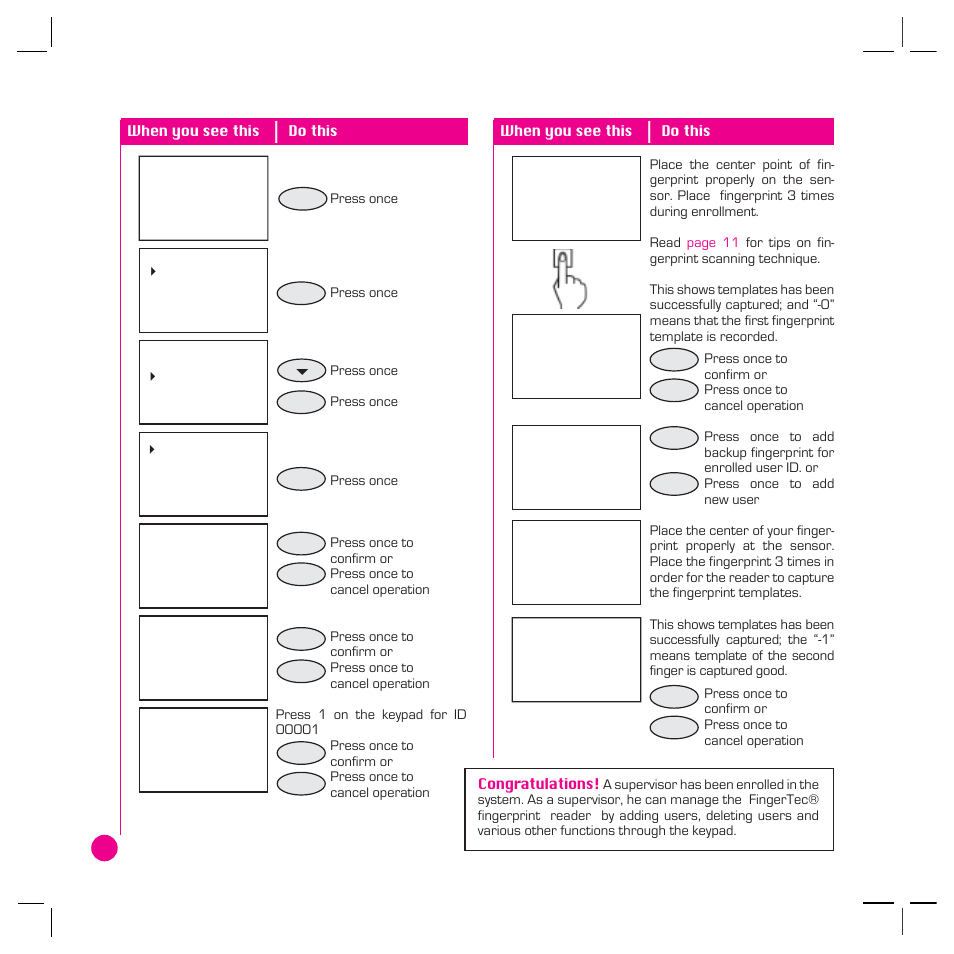 FingerTec AC800 Plus MC User Manual | Page 15 / 63