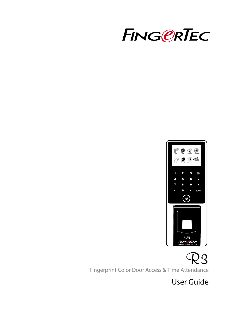 FingerTec R3 Manual User Manual | 28 pages