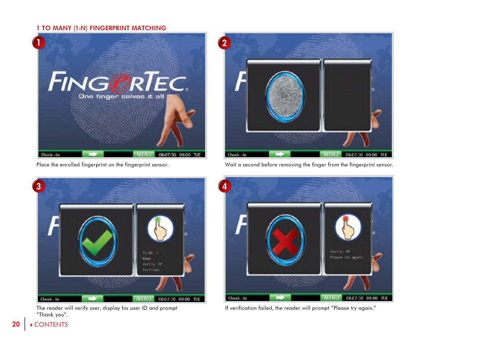 FingerTec i-Kiosk 100 Plus Manual User Manual | Page 20 / 97