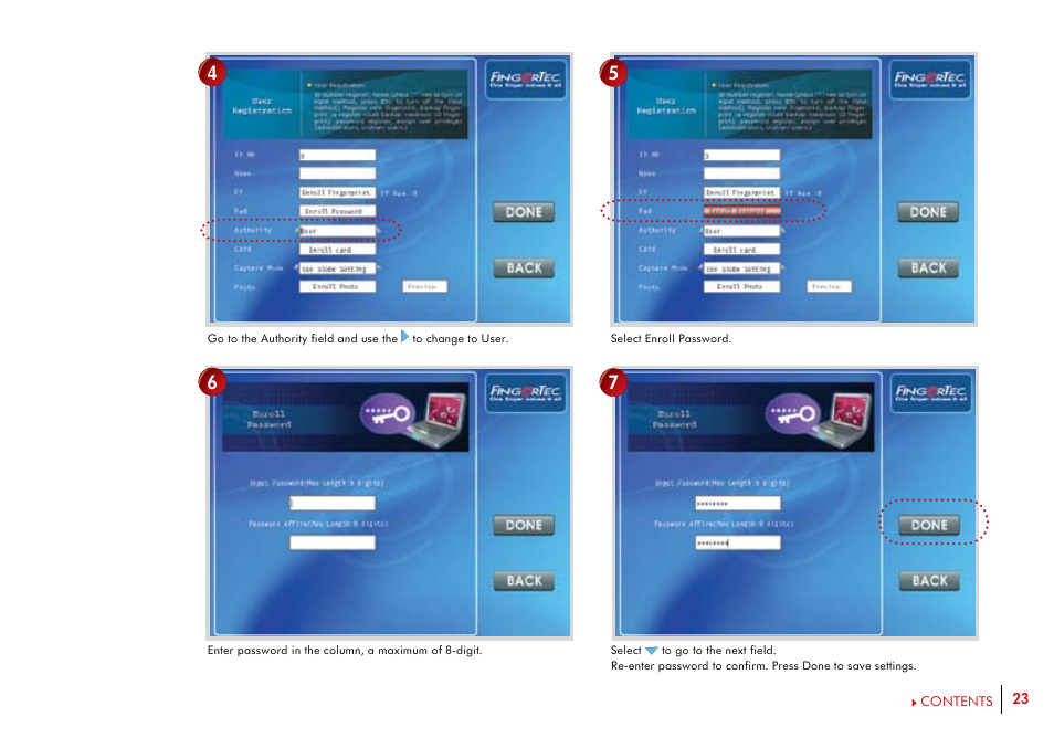 FingerTec i-Kiosk 100 Plus Manual User Manual | Page 23 / 97