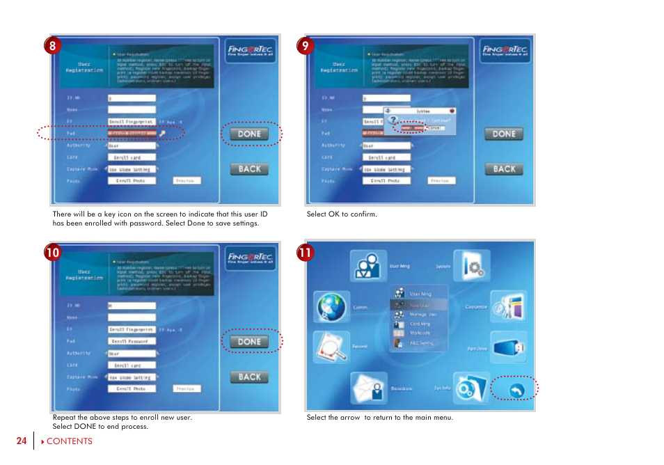 FingerTec i-Kiosk 100 Plus Manual User Manual | Page 24 / 97