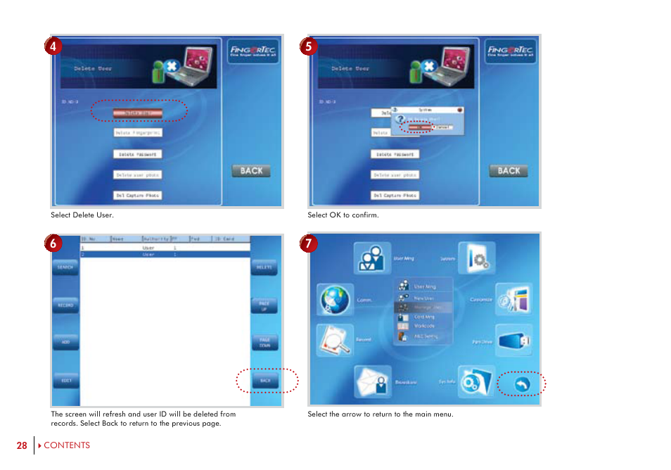 FingerTec i-Kiosk 100 Plus Manual User Manual | Page 28 / 97