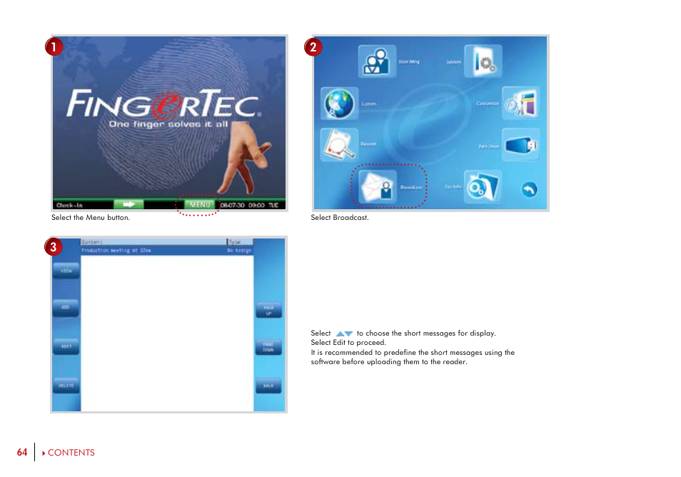 FingerTec i-Kiosk 100 Plus Manual User Manual | Page 64 / 97