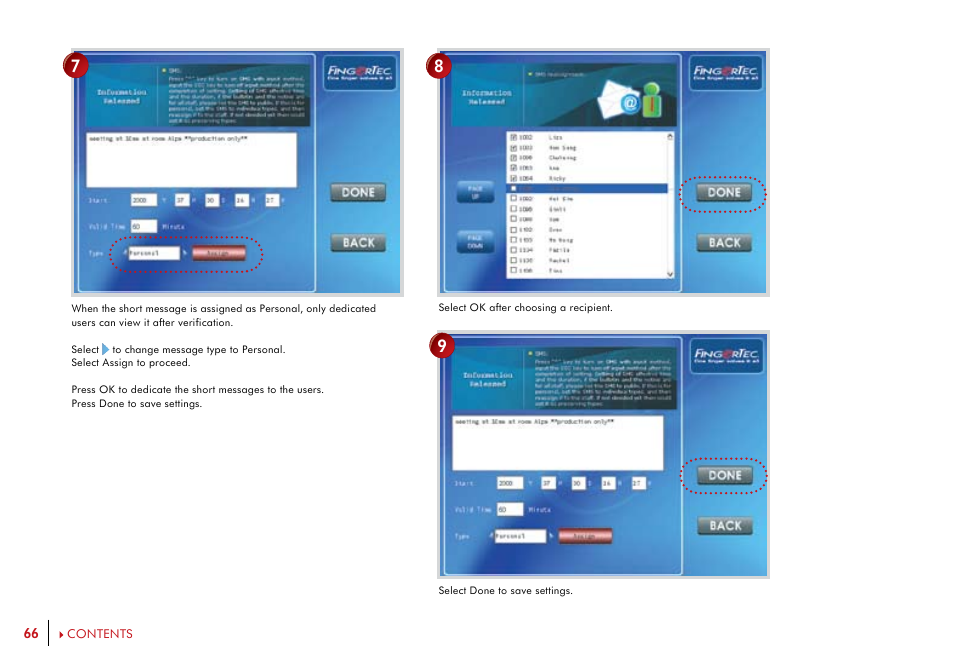 FingerTec i-Kiosk 100 Plus Manual User Manual | Page 66 / 97