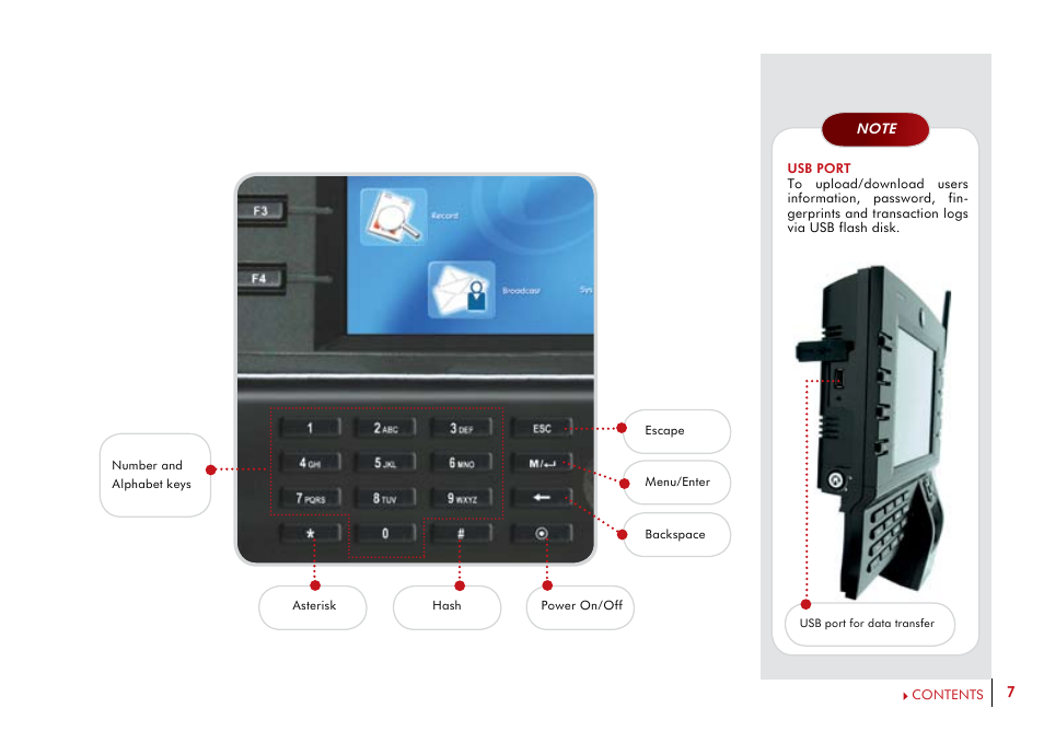FingerTec i-Kiosk 100 Plus Manual User Manual | Page 7 / 97