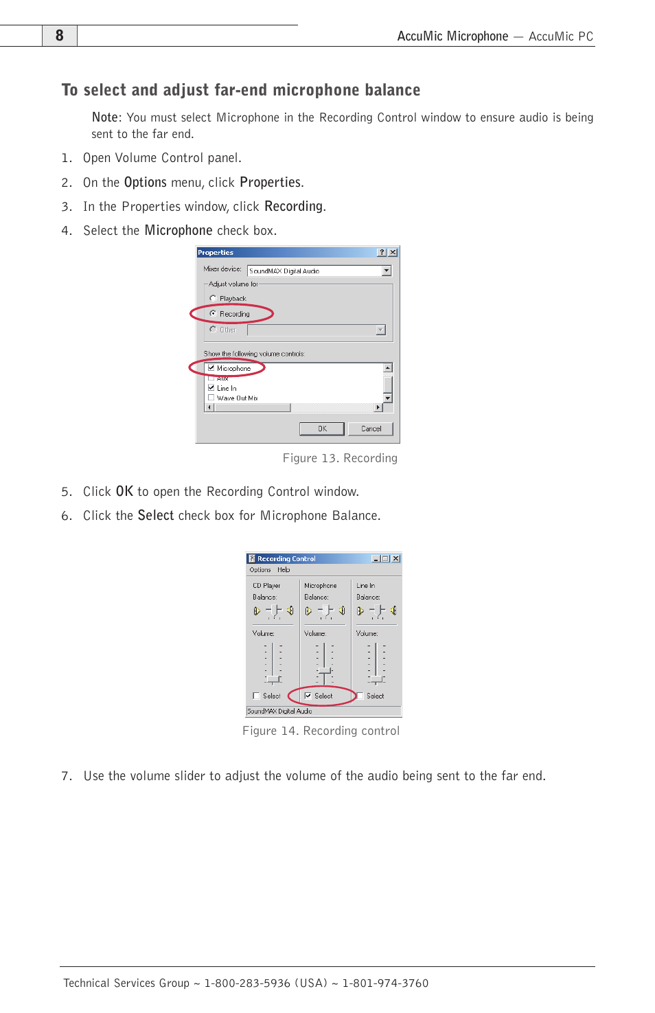 ClearOne AccuMic VC-PC User Manual | Page 11 / 20