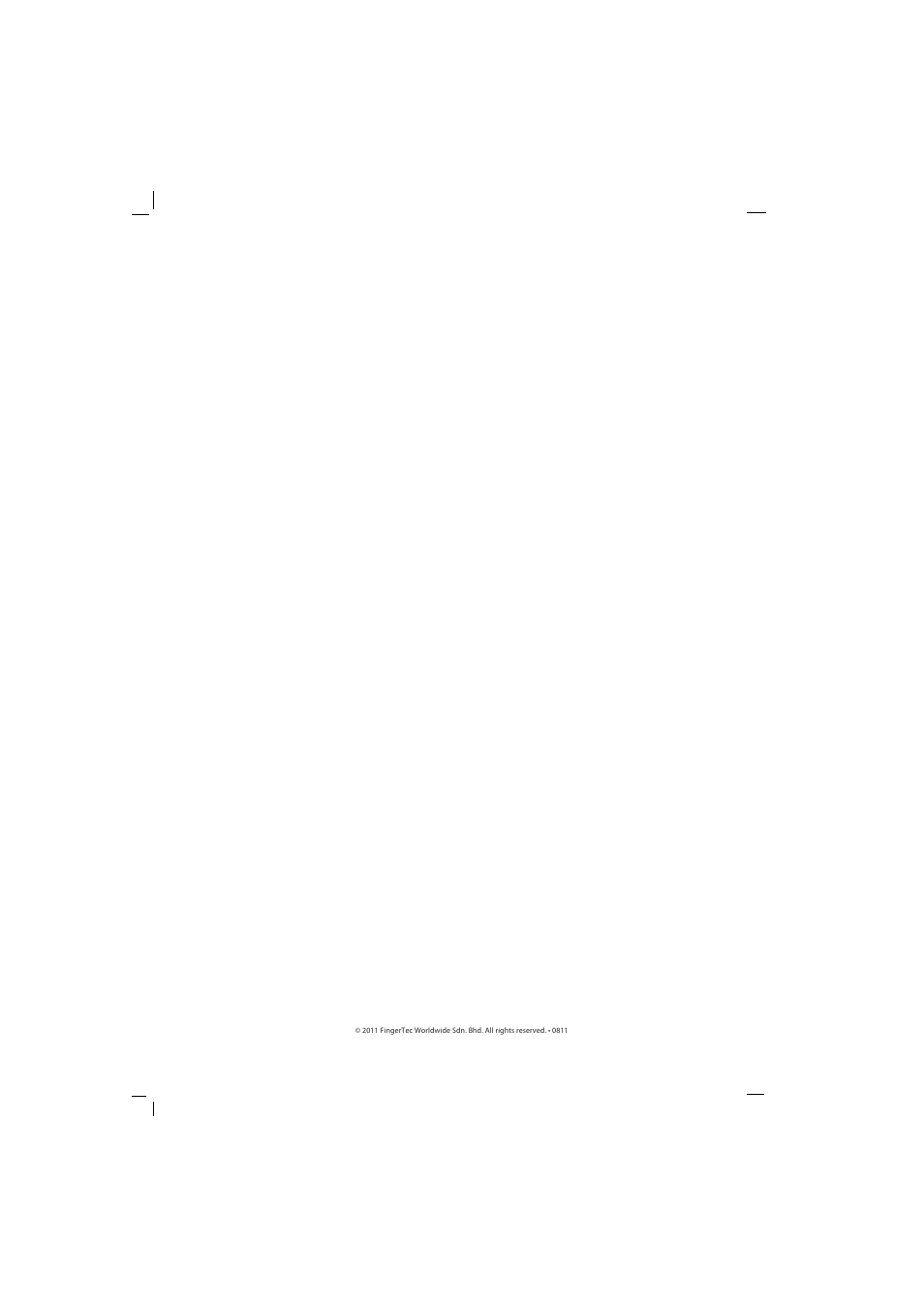 FingerTec i-Kiosk 100 Manual User Manual | Page 30 / 30
