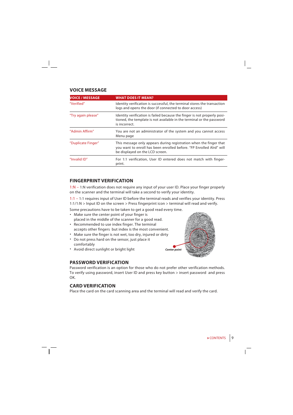 FingerTec i-Kiosk 100 Manual User Manual | Page 9 / 30