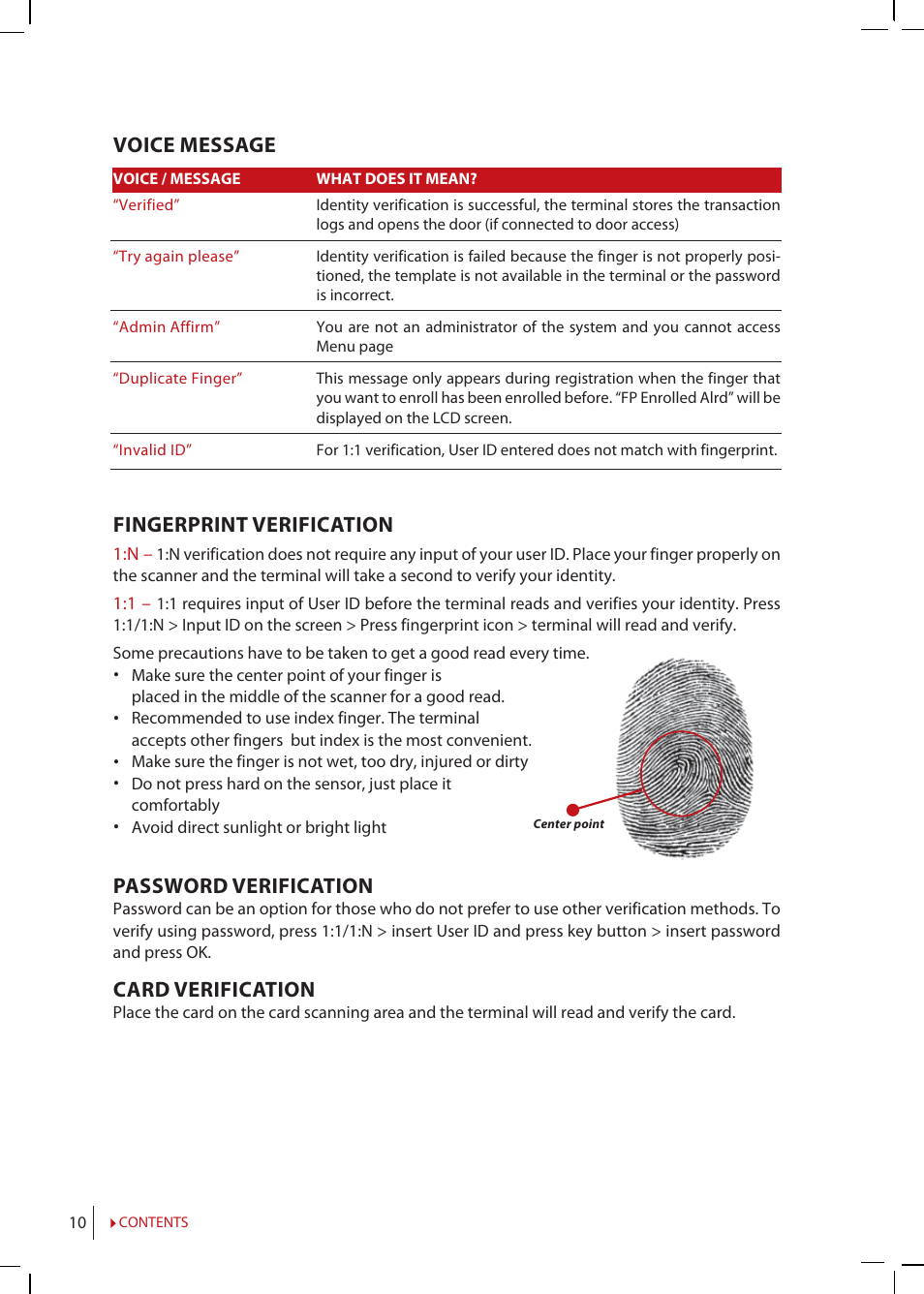 FingerTec Q2i Manual User Manual | Page 10 / 29