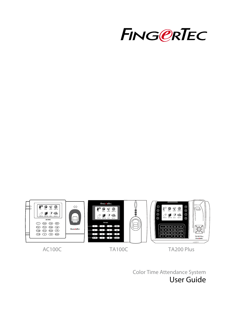 FingerTec TA200 Plus Manual User Manual | 29 pages