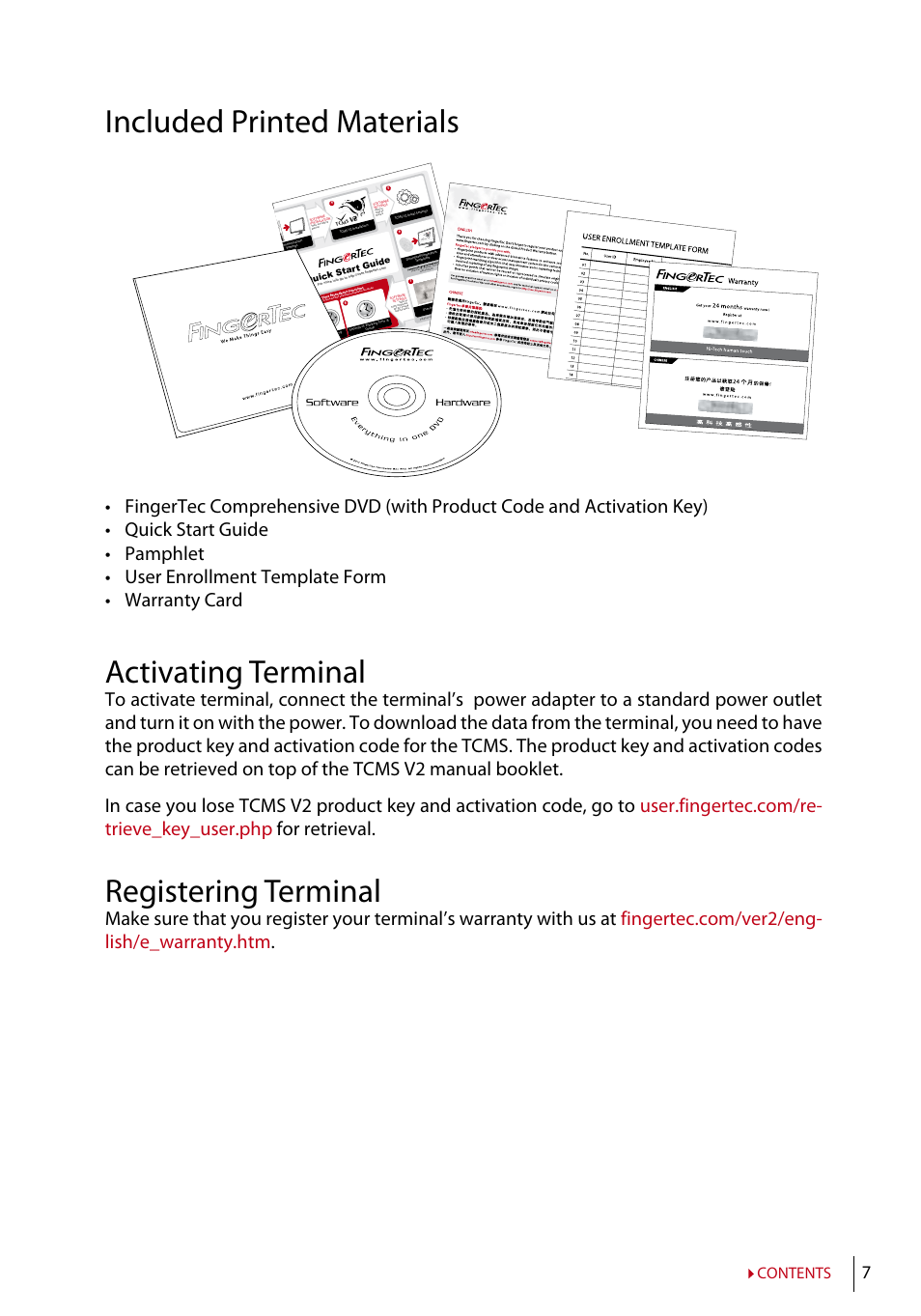 FingerTec AC100 User Manual | Page 6 / 36