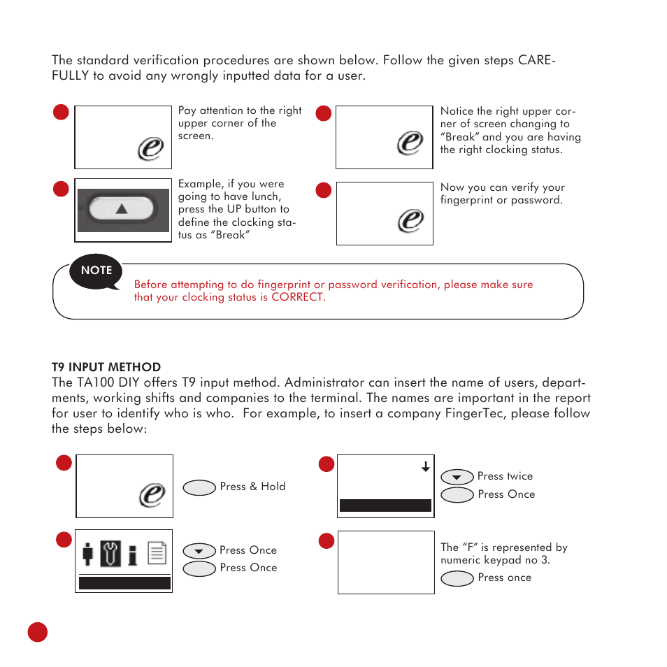 FingerTec TA100 DIY User Manual | Page 10 / 56