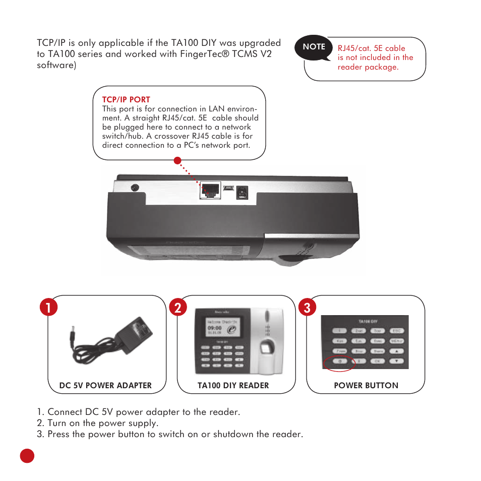 FingerTec TA100 DIY User Manual | Page 50 / 56