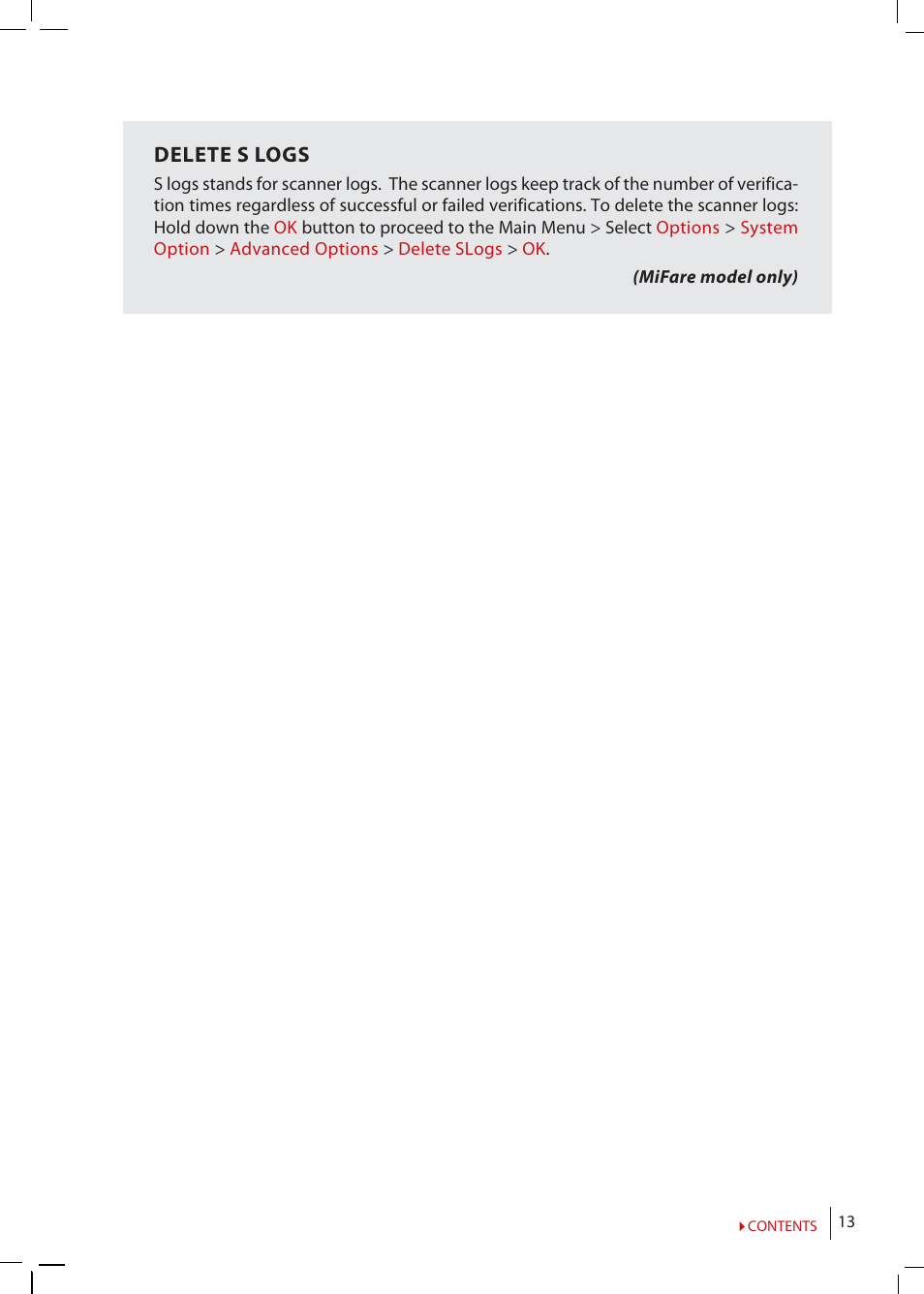 FingerTec Keylock 7700 User Manual | Page 13 / 18