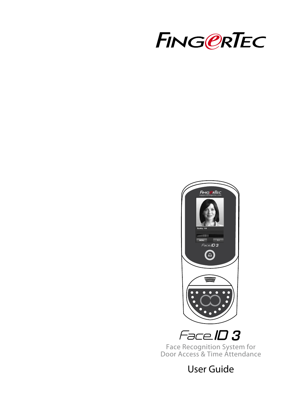 FingerTec Face ID 3 Manual User Manual | 35 pages