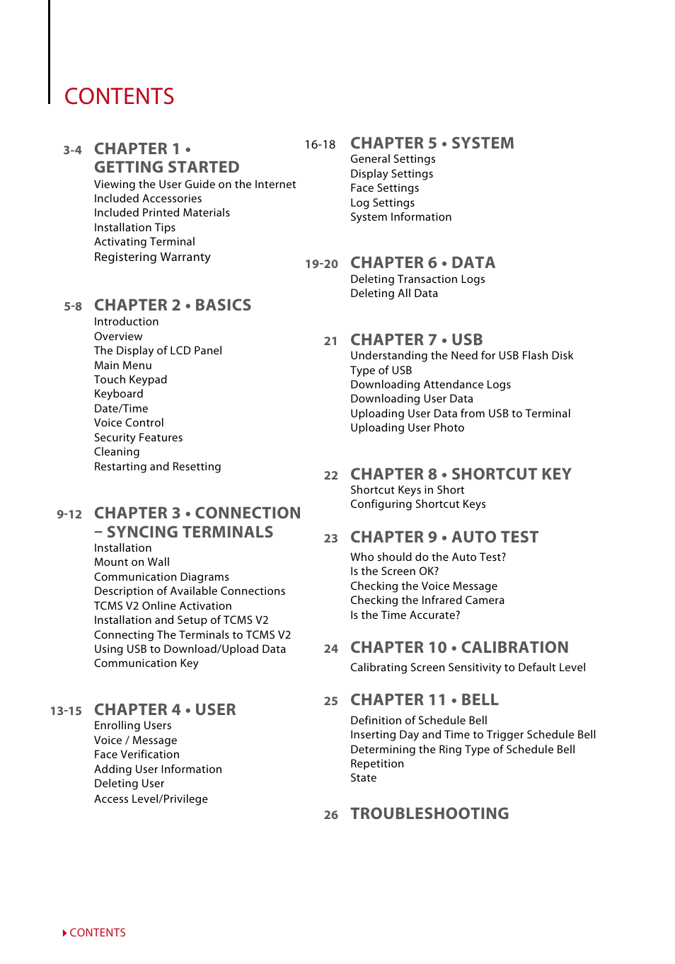 FingerTec Face ID 4 Manual User Manual | Page 2 / 28