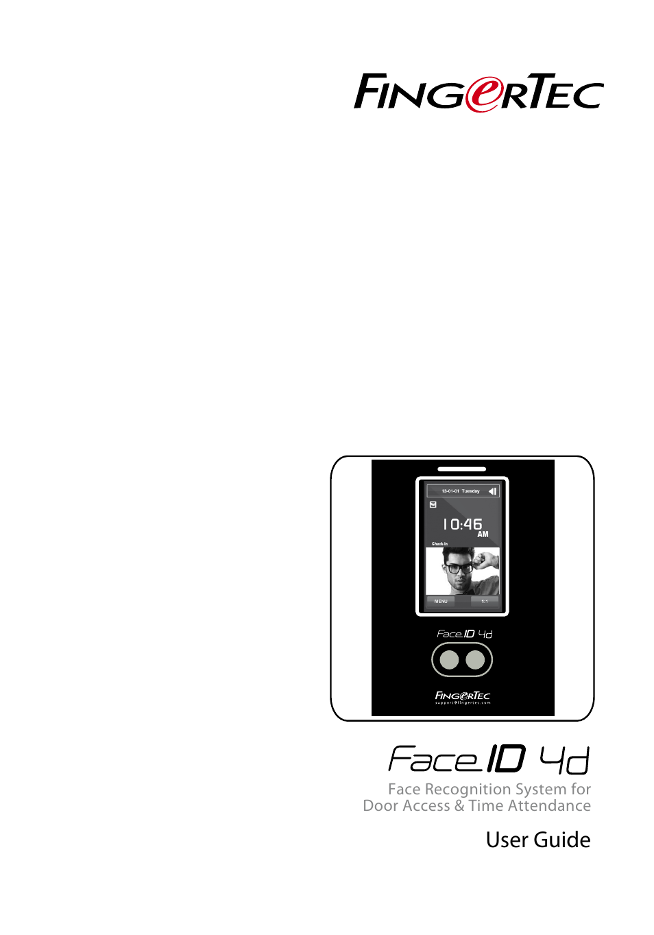 FingerTec Face ID 4d User Manual | 30 pages