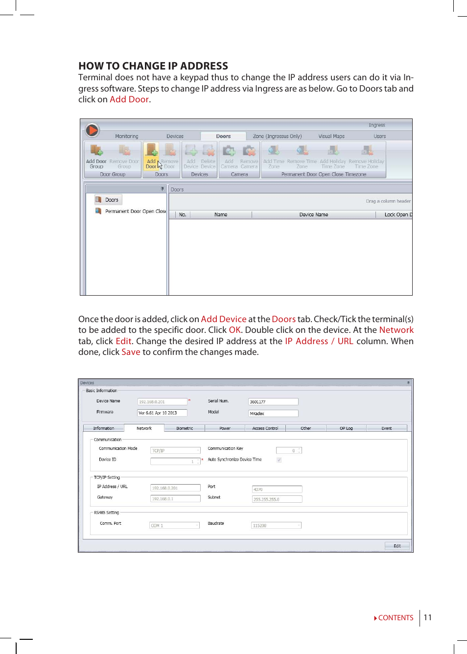 FingerTec m-Kadex Manual User Manual | Page 11 / 17