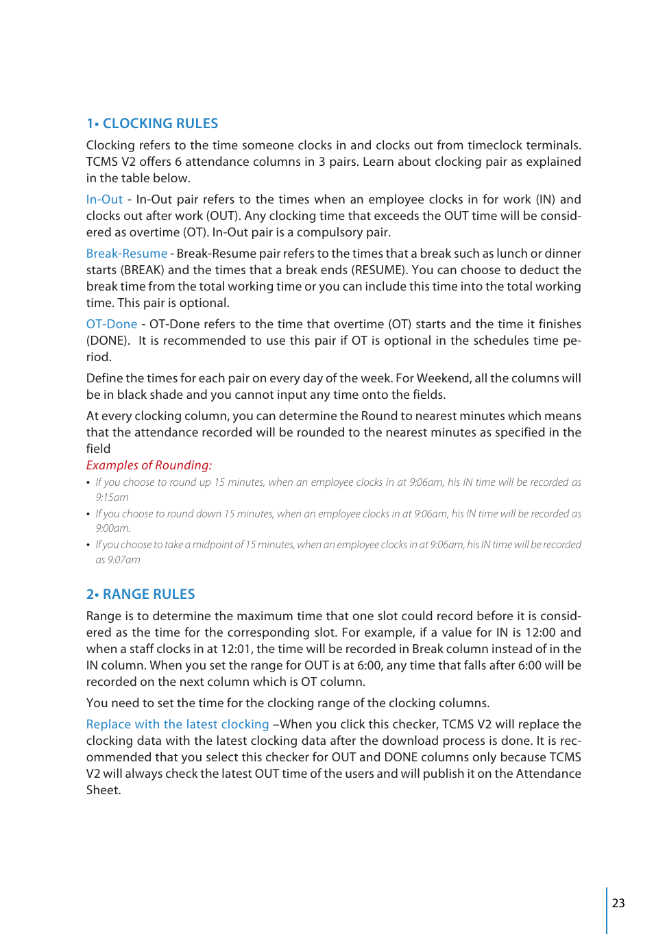 FingerTec TCMS V2 User Manual | Page 23 / 97